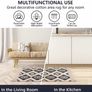 Bedroom Rug, Boho Hand Woven Runner Rug with Tufted Machine Washable Area Rugs Absorbent Runner (MULTIPLE SIZES) Image 4