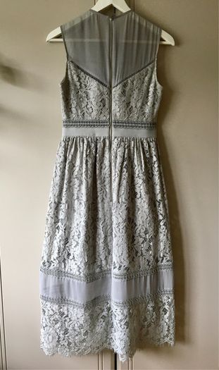 Whistles lace dress, uk8