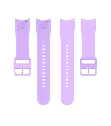 PURPLE 20mm Silicone Band Strap For Samsung Galaxy Watch 4 40/44mm Classic