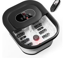 COMFIER Heated Foot Spa Massager, Foot Bath with Vibration