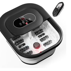 COMFIER Heated Foot Spa Massager, Foot Bath with Vibration