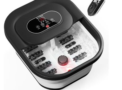 COMFIER Heated Foot Spa Massager, Foot Bath with Vibration