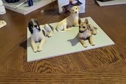 Dog ornaments castagna Italy
