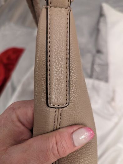 Michael Kors Lexington Large Shoulder Bag in Taupe