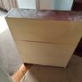3 small stand-alone bookcases Image 5