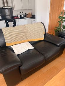 leather couch