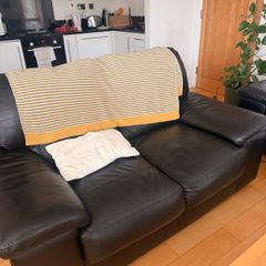 leather couch