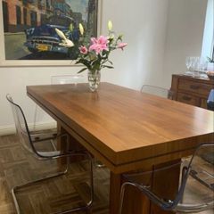 Magnificent Very Solid 6Ft Wooden Kitchen Dining Table - Can Deliver