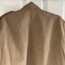 Khaki Zara jacket with detachable grey hood Image 10