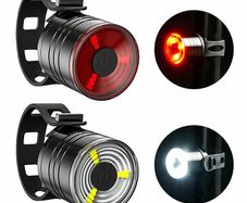 200LM LED Bicycle Front Rear Lighting Taillight Headlight Warning Light Riding Bike Accessories