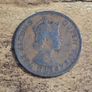 British Caribbean Territiories, 2 Cents 1955 Coin, Elizabeth II - free standard postage Image 2