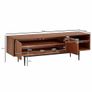 Elegant Sheesham TV Cabinet 123cm Wooden TV Stand. Image 6