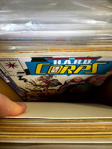 Valiant Long Comic Box w 270 comics for Sale