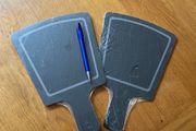 2 x serving slate plater