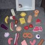 x30+ Bundle - Brand New Wooden Toy Food & Melissa & Doug Cupcakes With Tray Image 2