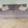 Grey DFS 2 seater sofa Image 2