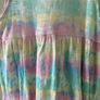 Rainbow pastel tie dye style dress 6-7 years Image 2