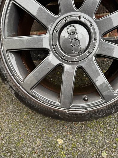 audi mk1 tt wheels 9 spoke with caps