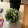 Pot and artificial plant Image 2