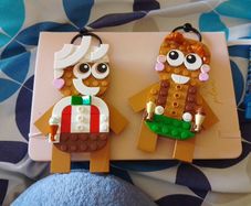 Christmas Lego decorations a