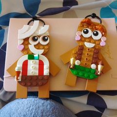 Christmas Lego decorations a