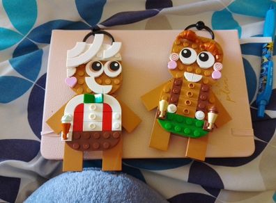 Christmas Lego decorations a