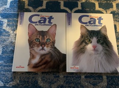 Royal Canin Cat Encyclopaedia volume 1 & 2