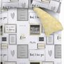 Sleep Dreams Easy Care King Duvet Set Ochre (FREE POSTAGE) Image 2