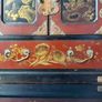 Japanese Lacquer & Marquetry Miniature Tansu Image 3