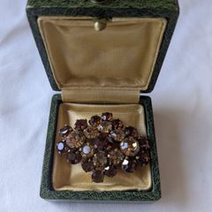 Vintage rhinestone brooch