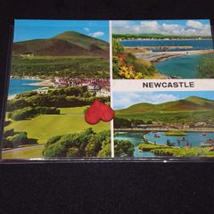 Northern Ireland Postcard : Newcastle , Co. Down - Multi-view