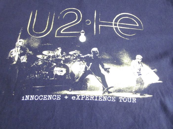 U2 Innocence + Experience Tour 2015 Black T Shirt