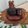 Vintage Carved Wood Fruit Image 9