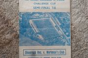 Programme 1956 FAI Cup SF Shamrock Rovers v Workman's Club