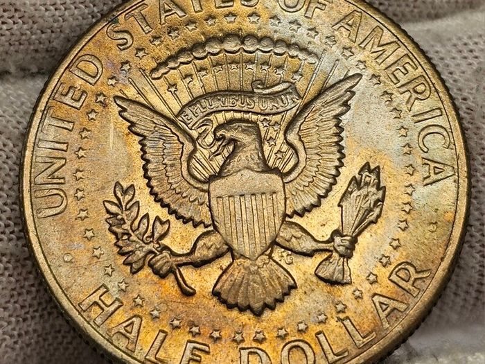 USA United States 1971 Kennedy Half Dollar 50 Cent Beautiful Natural Toning
