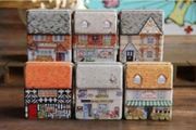 6 pcs Metal Mini Full Color Tin Box. Free Post