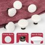 12 Pcs Cabinet Knobs, 34mm Ceramic Door Knobs with Screws, Mushroom Cupboard Knobs for Cabinet Wardrobe Dresser Drawer Door Chest (FREE POSTAGE) Image 6