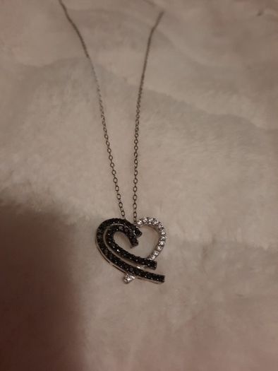sterling silver heart necklace