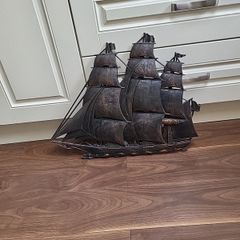 Skipper ship wall hanging