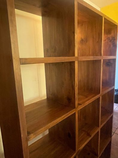 Solid Teak Bookcase