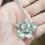 Vintage Flower Pendant Image 3