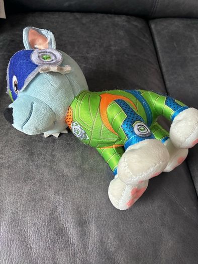 Free paw patrol rocky soft toy