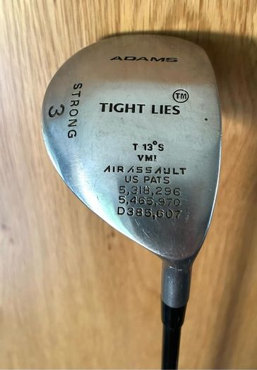 Adams Tight Lies strong 3 wood