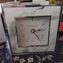 Leonardo White Marble/Mirror Clock Image 2