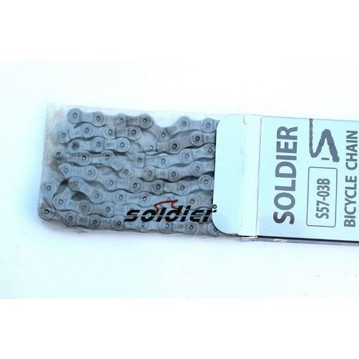 Soldier S57-03B Bicycle Chain Links 116 Mountain Bike Chain - 49331