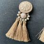H&M Powder Tassel Earrings! Image 3
