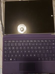 Microsoft Surface Tablet , Intel Atom  x7-Z8700 CPU, 1.6GHz, 4GB Ram, 128GB SSD, Windows 10, Microsoft Edge, Chrome and VLC