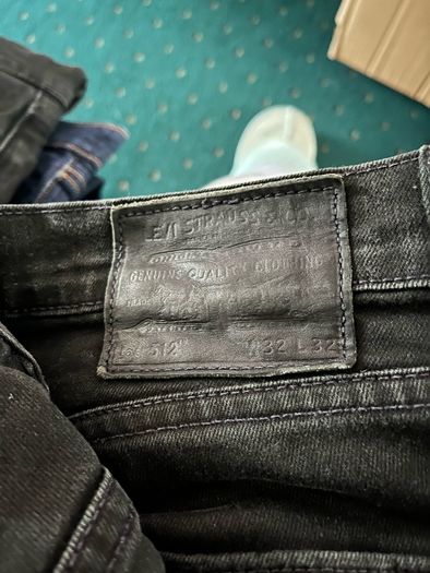 Black Levi jeans men's W32 L32