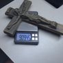 Large Early 20th Century Irish Bronze Crucifix Made in Eire Image 3