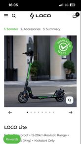 electric scootor. LOCO LITE